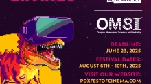 Call for Entries Portland Festival of Cinema, Animation & Technology (PFCAT) 2025