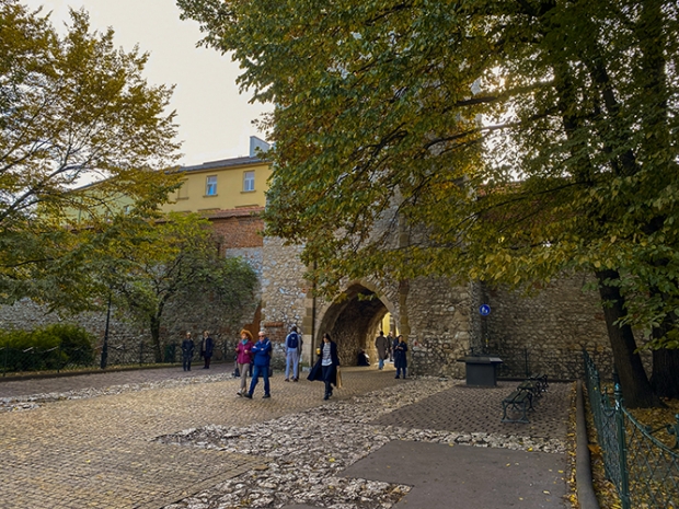 Wall entrance into the old city