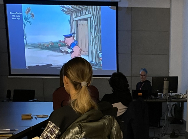 Nik giving his Master Class