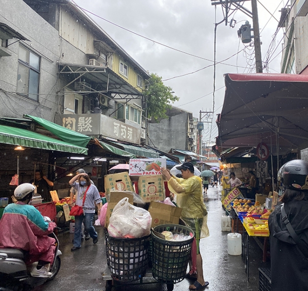 The Beitou area street market