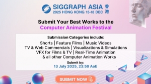 Call for Submissions: SIGGRAPH Asia 2025 Computer Animation Festival